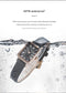 Rose gold case, white plate, red belt Ladies Quartz Watch - Classic Rectangular, Leather Band