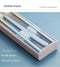 2 - pcs Light blue Reusable Travel Utensil Set with Case - 304 Stainless Steel Spoon, Fork & Chopsticks
