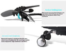 Black Bluetooth Sunglasses with Wireless Earbuds for Music and Calls