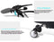 Black Bluetooth Sunglasses with Wireless Earbuds for Music and Calls