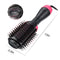 Gold 3-in-1 Hot Air Brush Hair Dryer & Styler - Volumizer, Straightener, Curler