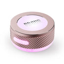 Pink Bone Conduction Vibration Bluetooth Speaker - TWS Stereo, LED, Surface Sound