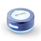 Blue Bone Conduction Vibration Bluetooth Speaker - TWS Stereo, LED, Surface Sound