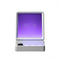 Vintage PC Design Bluetooth Speaker - Portable, Colorful LEDs, Phone Holder