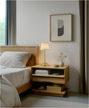 Black and White Elegant Rechargeable Fabric Shade LED Lamp - Cordless Touch Stepless Dimmable Table Light