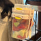 White Portable Salad & Breakfast Cup On-the-Go - Dual Compartment Container with Spork