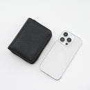 Pink Compact RFID Genuine Leather Wallet for Women - Secure Zipper Card Holder & Coin Purse