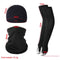2 Sets Purple Cooling UV Protection Set - 2 Skull Cap, 2 Neck Gaiter & 4 Arm Sleeves for Outdoor Sports
