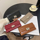 Beige Elegant Women's RFID Blocking Long Wallet - PU Leather Clutch Purse with Clasp