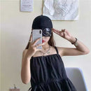 Army Green Stylish Aviator Goggle Baseball Cap - Unisex Outdoor Cotton Sun Hat