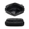 Black Stylish Quilted Belt Bag - Lightweight Nylon Crossbody Fanny Pack