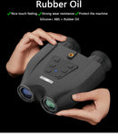 Black Professional HD Digital Night Vision Binoculars - 6X Optical Zoom, IR Illumination, Record 2.5K Video & 48MP Photos
