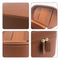 Pink Elegant PU Leather Makeup & Toiletry Bag - Large Capacity Travel Cosmetic Organizer with Brush Holder