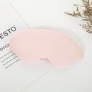 2 Pcs Pink 3D Contoured Eye Mask - Total Blackout, Pressure-Free Memory Foam, Skin-Friendly & Breathable for Deep Rest