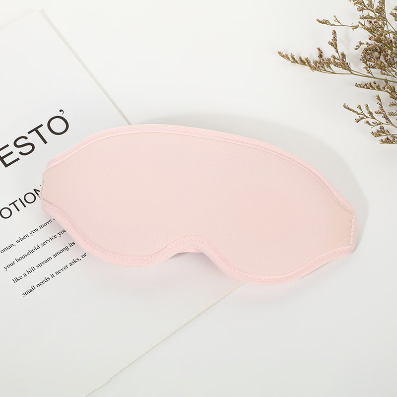 2 Pcs Pink 3D Contoured Eye Mask - Total Blackout, Pressure-Free Memory Foam, Skin-Friendly & Breathable for Deep Rest