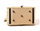 Khaki Stylish EVA Pet Carrier Bag - Lightweight Portable & Breathable Travel Crate for Small Dogs & Cats