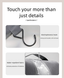 Beige Eco-Friendly RPET Hanging Toiletry Bag - Large Capacity Waterproof Travel Makeup Organizer