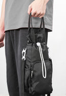 Pink Insulated Tumbler Carrier Bag - Crossbody Water Bottle Holder with Pockets & Adjustable Strap for Large Cups (Note: cup not included)