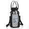 Pink Insulated Tumbler Carrier Bag - Crossbody Water Bottle Holder with Pockets & Adjustable Strap for Large Cups (Note: cup not included)