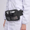 Black Nurse Utility Belt Bag - Multi-Pocket Medical Organizer Waist Pack for Tools & Essentials
