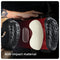1 Pair Yellow Professional Hard Shell Knee Pads - Heavy Duty Protection for Work, Construction, Gardening & Outdoor Sports
