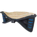 Black and Khaki Heavy Duty Jute Dog Bite Pillow - Professional Training Tug Toy with 3 Handles for Schutzhund, K9, Agility & Bite Work