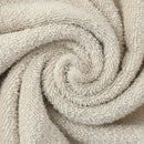 Beige 4-Pack Elegant Orange Floral Embroidered Cotton Hand Towels - Ultra Soft & Absorbent