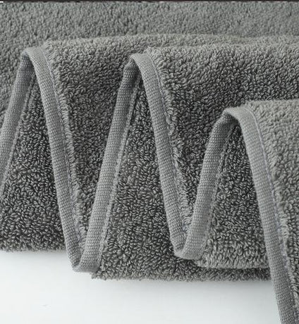 Beige 4-Pack Elegant Orange Floral Embroidered Cotton Hand Towels - Ultra Soft & Absorbent