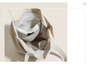 Beige Chic Lightweight Canvas Blend Tote Bag - Stylish Large Capacity Shoulder Bag for Women, Perfect for Commute & Daily Use