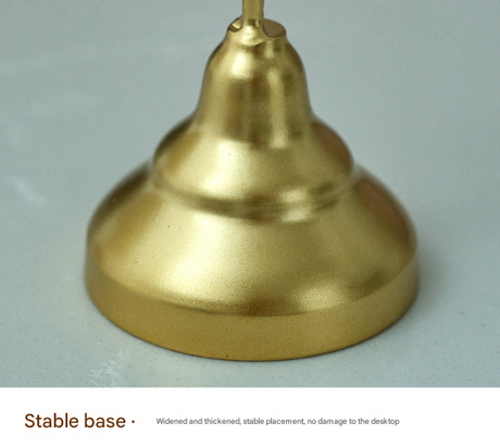 Black Elegant Star Metal Candlestick Holder - Decorative Taper Candle Stand for Home, Tabletop & Special Occasions