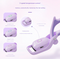 Pink USB Rechargeable Electric Heated Eyelash Curler - Lash Lift and Extension Tool