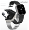 Silver Steel 2-in-1 Bluetooth Smartwatch with Integrated Earbuds for Sports