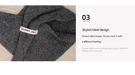 2-Piece Pink Elegant Wool Blend Triangle Scarf - Luxurious Knit Shawl for Women (39 x 110cm)