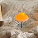 25cm Heart Egg Tart Table Lamp with Adjustable Color and Brightness