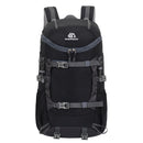 Black 20L Women's Orange Mountaineering Backpack - Water-Resistant