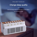 Retro White Noise Sound Machine & Bluetooth Speaker - 8 Nature Sounds, Smart Timer(white)