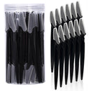 40-Piece Eyebrow Razor & Dermaplaning Tool Set(Black)