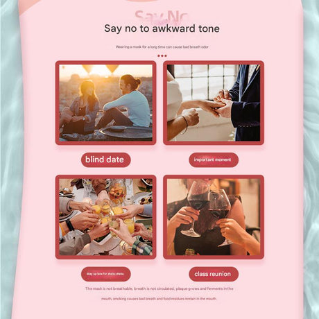 4-in-1 Disposable Travel Toothbrush with Flavor Burst Bead(Mint flavor)