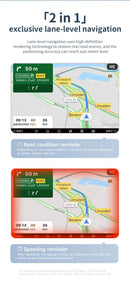 2-in-1 Wireless CarPlay & Android Auto Adapter - Plug & Play Dongle for Cars(Applicable to iPhone-Black)