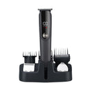 5-in-1 Professional Men's Grooming Kit - Cordless Hair Clipper, Beard Trimmer(Electroplating gun)