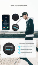 Wireless Bluetooth 5.0 Music Hat - Outdoor Speaker Cap with Mic, Sun Protection & Breathable Fabric(Light gray)