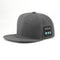 Wireless Bluetooth 5.0 Music Hat - Outdoor Speaker Cap with Mic, Sun Protection & Breathable Fabric(Gray)
