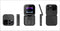i16 Pro Mini Flip Phone - Dual SIM, AI Lens Digital Camera, Compact & Stylish Design(black)