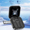 i16 Pro Mini Flip Phone - Dual SIM, AI Lens Digital Camera, Compact & Stylish Design(black)