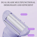 5-in-1 Electric Lady Shaver & Grooming Kit - LCD Display, USB-C Rechargeable, Full Body Hair Removal(pink)