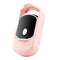 Rechargeable Electric Heated Eyelash Curler - 55C Constant Temperature, LED Display, Gentle Curling(pink)