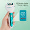 3-in-1 Ladies Electric Epilator, Shaver & Callus Remover with LED Display - Rechargeable & Waterproof(Gray)