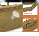 Tactical Waist Pack & Concealed Carry Bag - Multi-Pocket Fanny Pack with Adjustable Strap(Khaki)