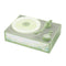 Retro Vinyl Record Player Bluetooth Speaker with Illuminated Art Panel & Aroma Diffuser(Green)