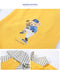 Autumn/Winter Dog Clothes - Grey Hoodie with Striped Hood & Baseball Bear (Size - L)
